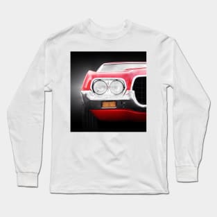 US American classic car 1972 Ranchero pickup truck Long Sleeve T-Shirt